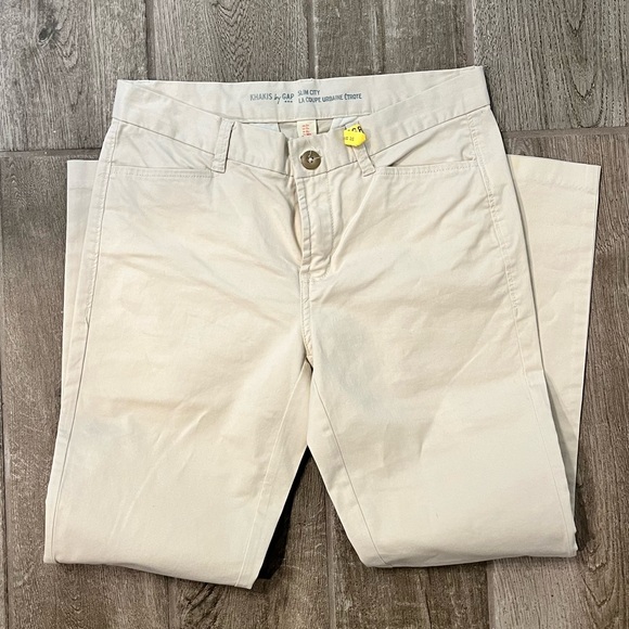 Khakis by GAP Slim City - Straight Leg Khakis - Picture 2 of 6